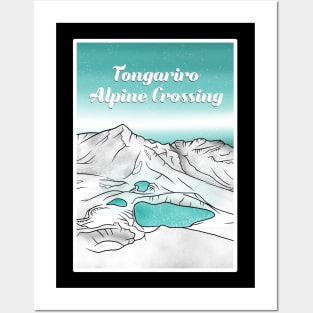 Tongariro Alpine Crossing Posters and Art